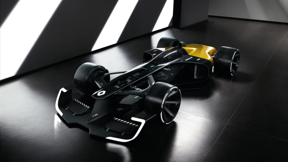 Renault unveil radical 2027 F1 concept car